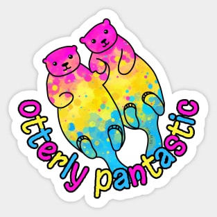 Otterly Pantastic Sticker